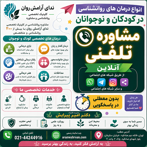 انواع درمان های روانشناسی در کودکان و نوجوانان
